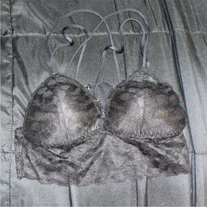 Elegant Black Lace Bralette